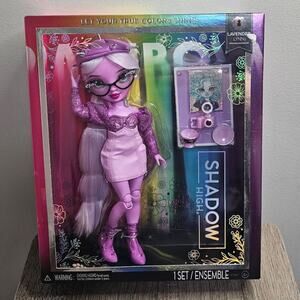 Rainbow High Shadow High F23 Fashion Doll-Purple NWT